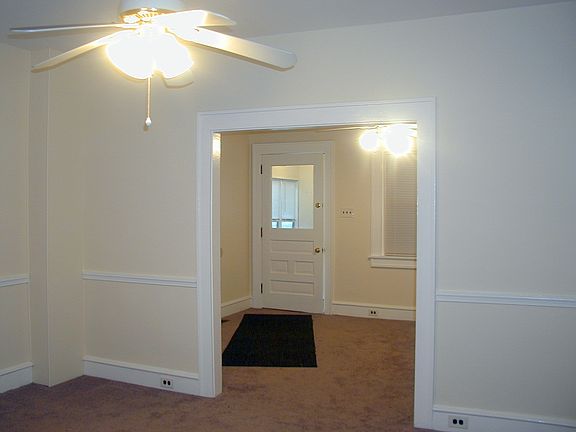 View dining to living room. New carpet throughout!