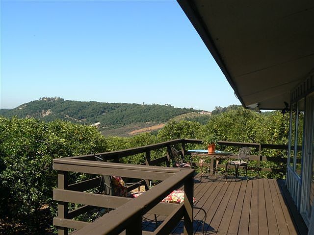 Enjoy it all from your back deck