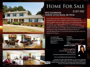 4912 Lochridge Rd, N Little Rock, AR 72116