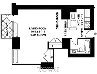 Rented by Town Residential