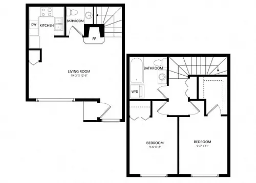 Floor plan Oak