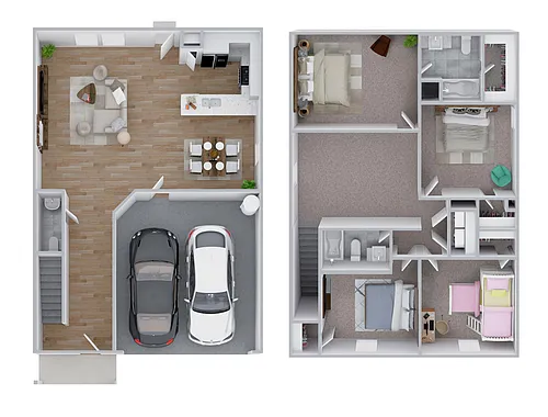 Floor plan Hillside