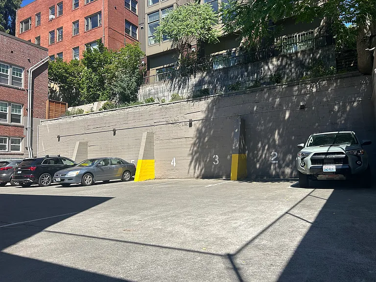 Parking available on site in back lot