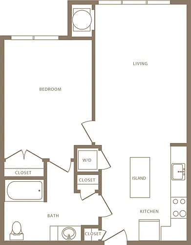 Floor plan A7A