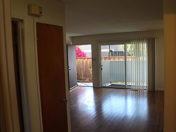 Bamboo Floors with Sliding door to private porch