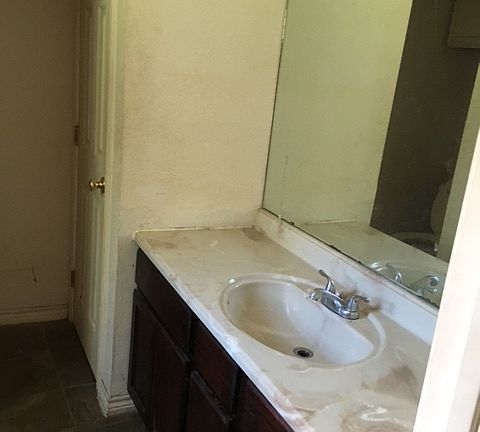 Matter bathroom vanity