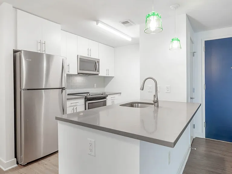 Kitchen with Stainless Steel Appliances