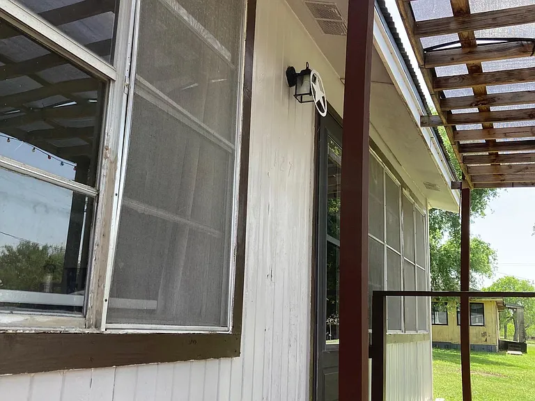 deck and front entrance
