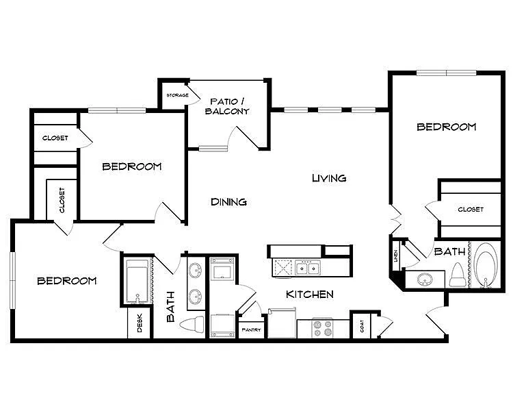 Floor plan C1