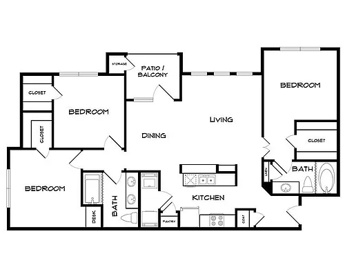 Floor plan C1