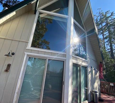 High A-Frame layout with BIG windows for an amazing nightly sunset