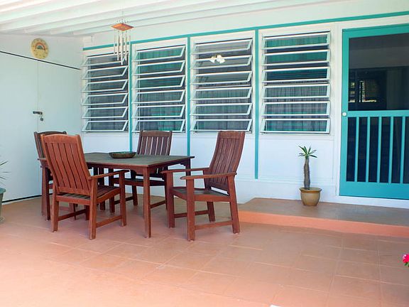 Covered Outdoor Dining Area