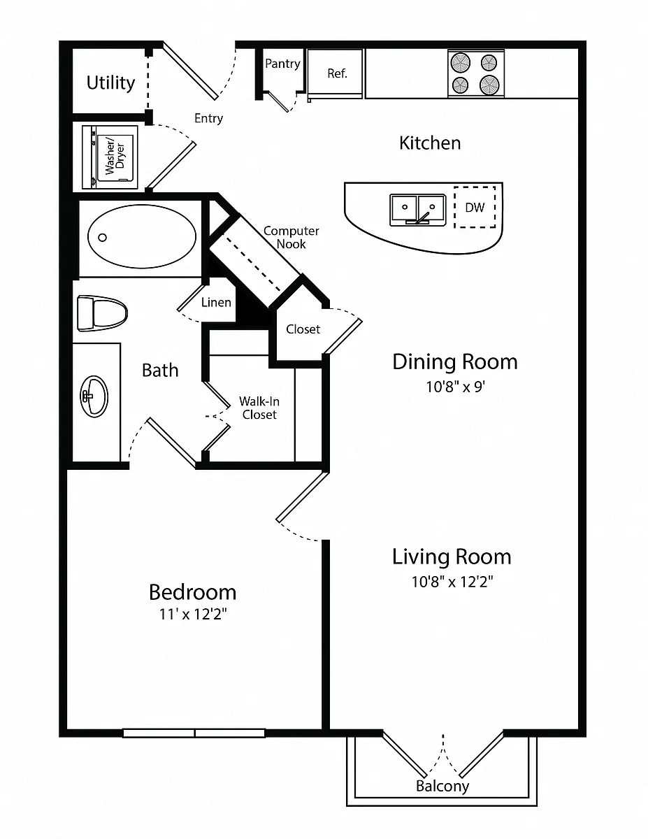 Floor plan A1
