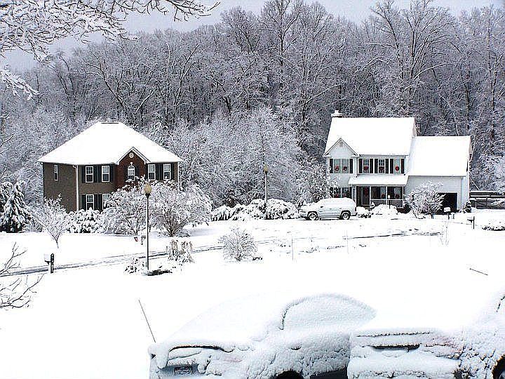 Home on left.