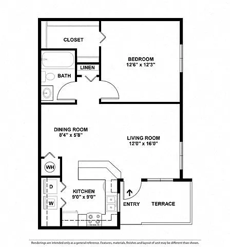 Floor plan A1B Alexander