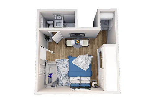 Floor plan Studio
