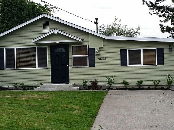 Front View, Covered Porch