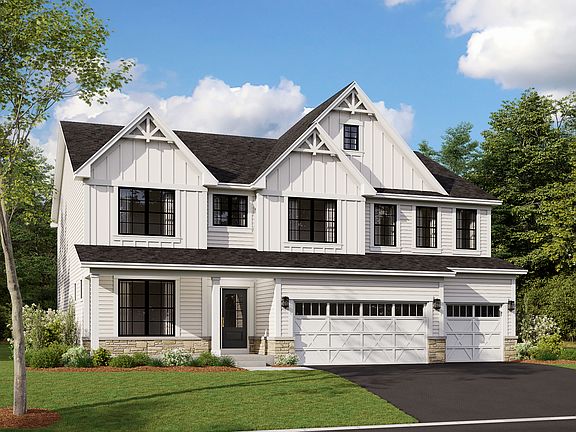 Lyndale Elevation Urban Farmhouse