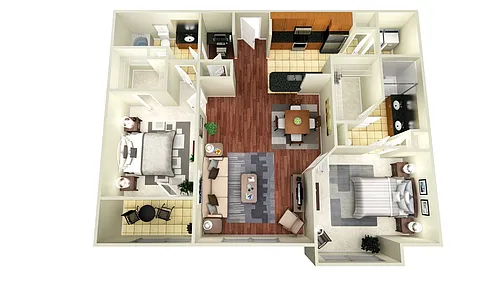 Floor plan B1