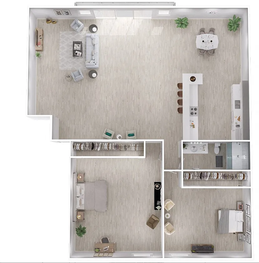Floor plan 970