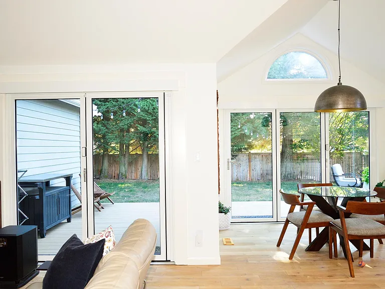Entrance to outdoor living space