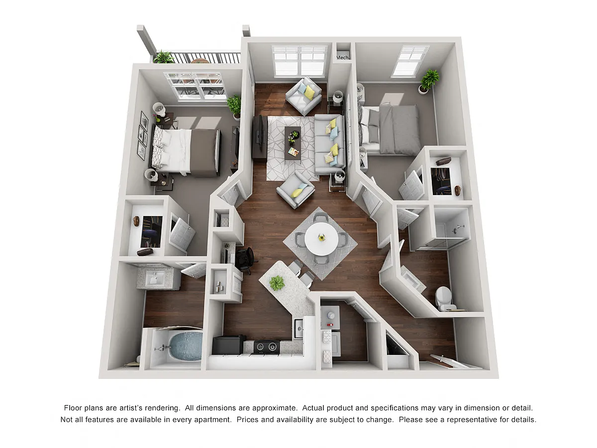 Floor plan B2D