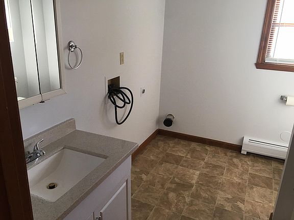 Bathroom With Washer/Dryer Hook Up