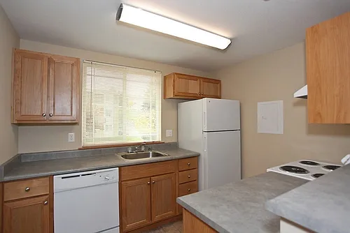 Floor plan Two Bedroom One Bath Income Restricted