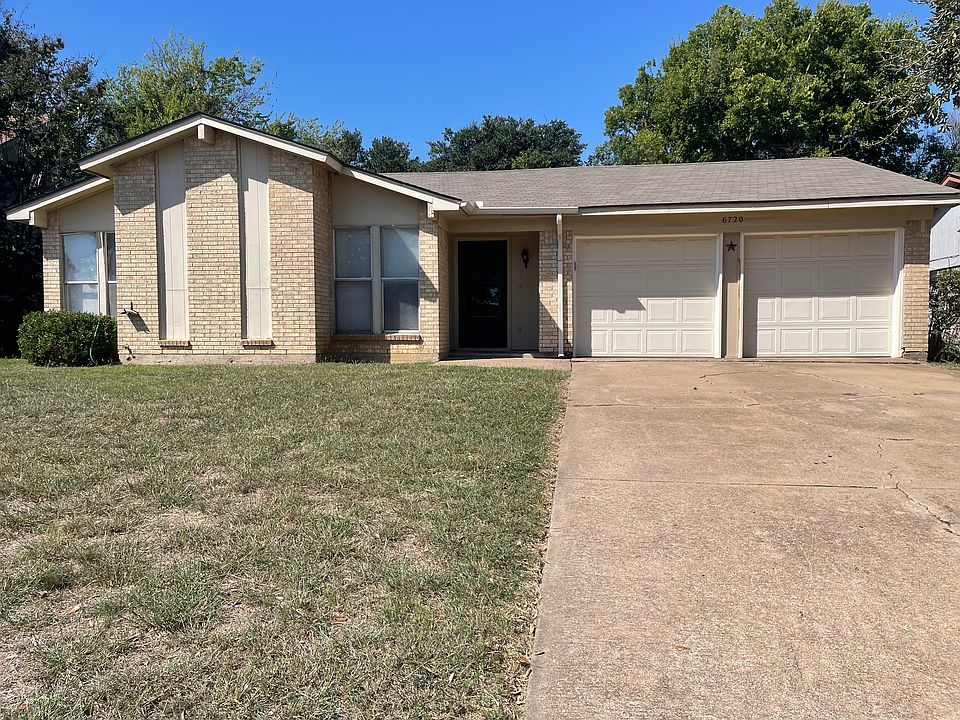 The front of the home