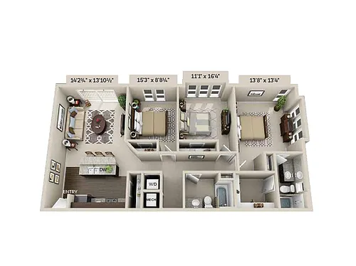 Floor plan C1
