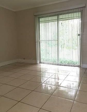 Sliding Glass door to backyard from Bedroom