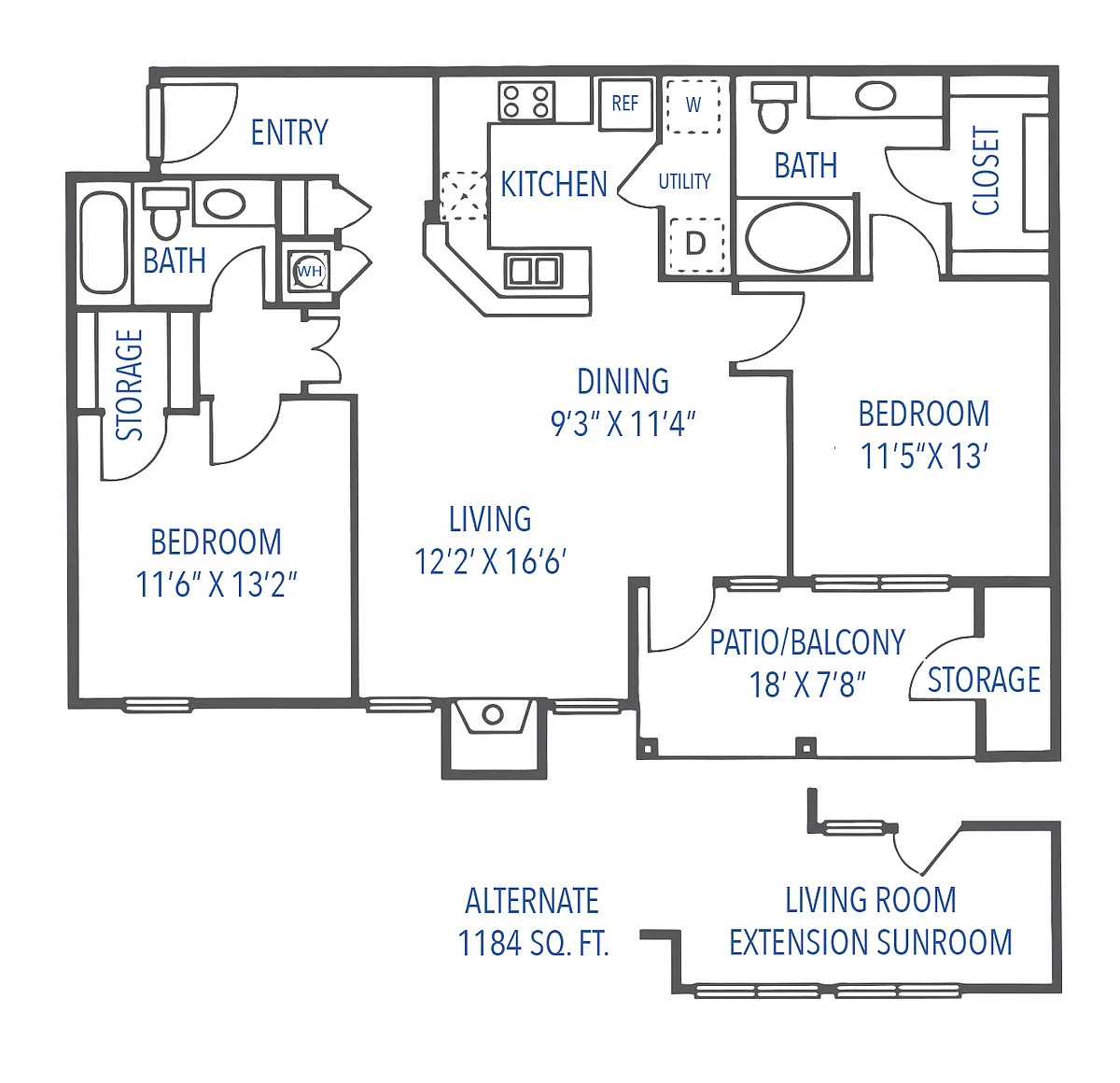 Floor plan Denali w Extension