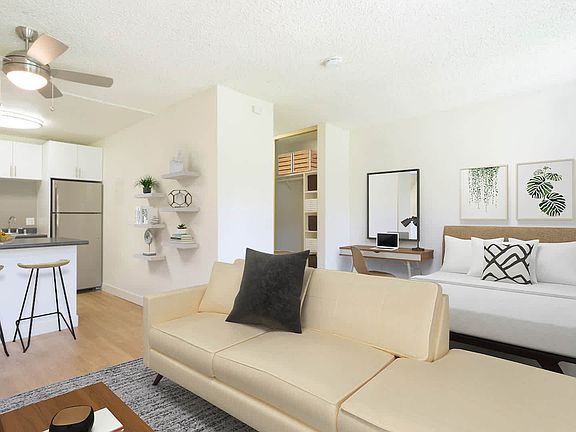 Living Room with Hard Surface Flooring