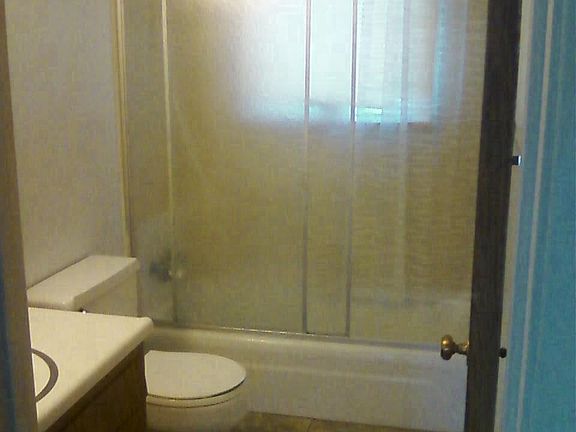 Bath with tub/shower & window