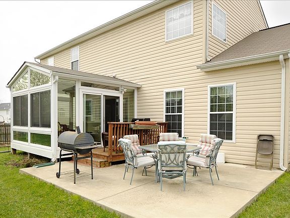 Rear Yard, Patio and Sunroom