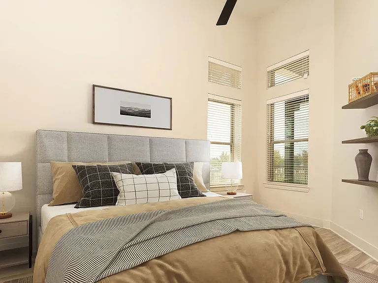 Bedroom with Hard Surface Flooring