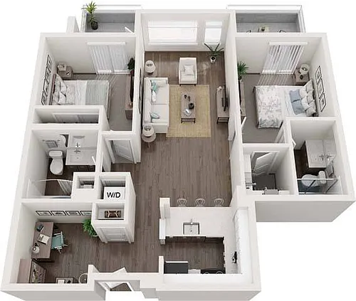 Floor plan B2DD
