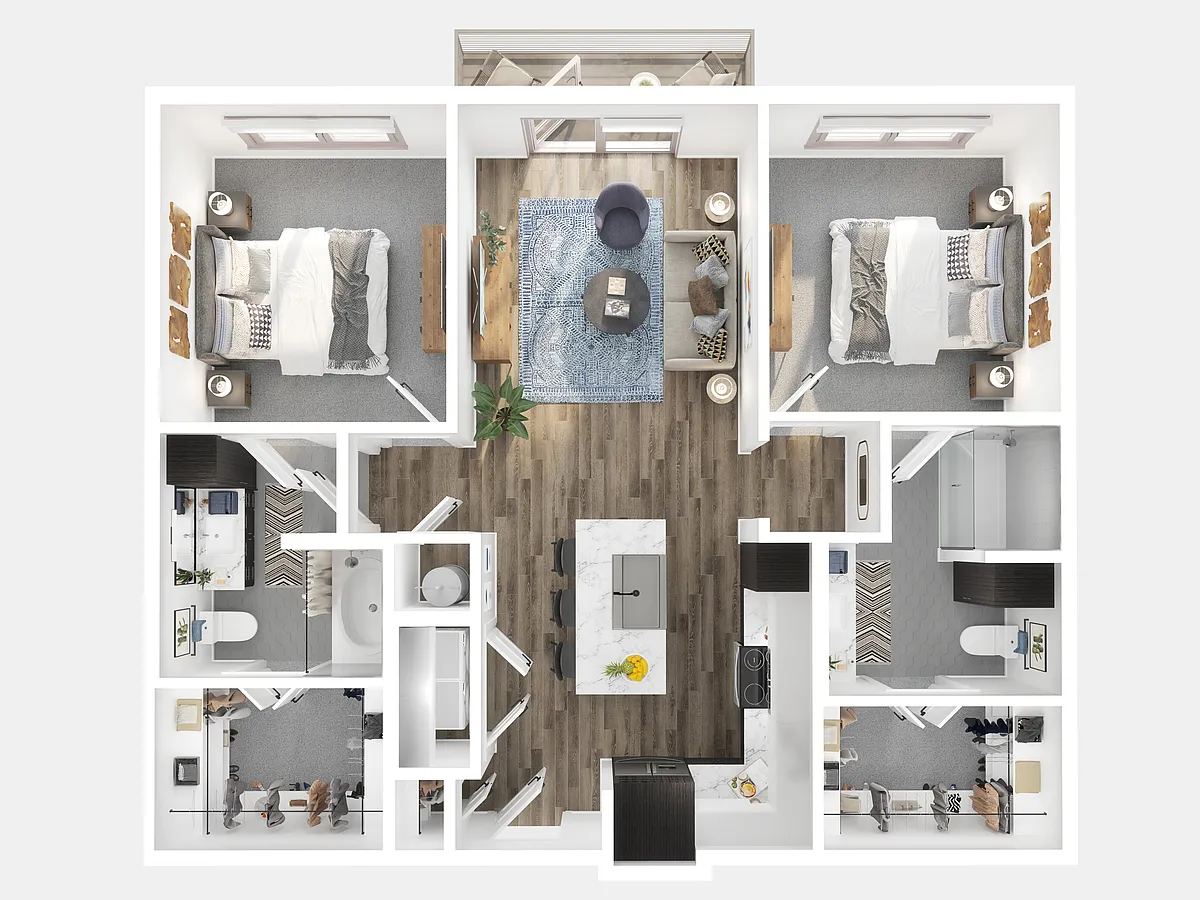 Floor plan B2