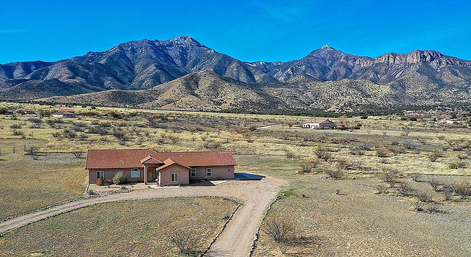 View west, Huachuca Mts