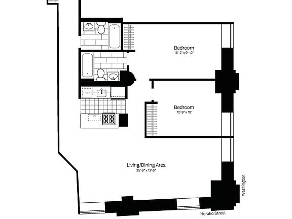 2nd image of 95 Horatio St APT 8C
