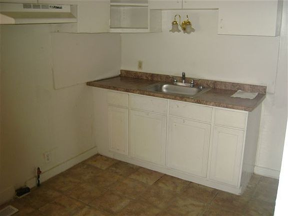Portion of kitchen area