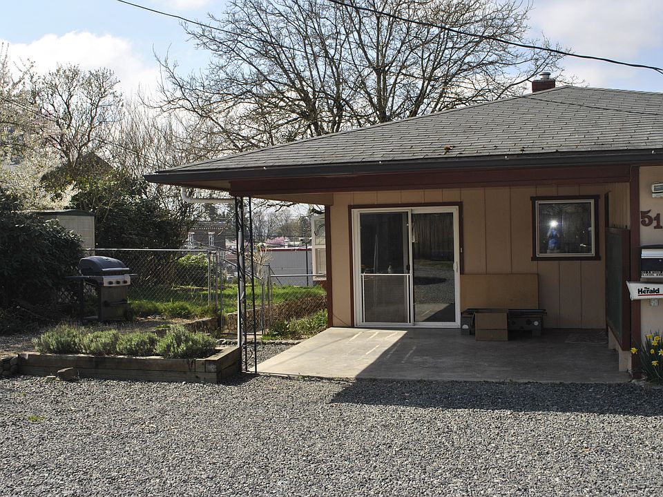 Front entrance off alley