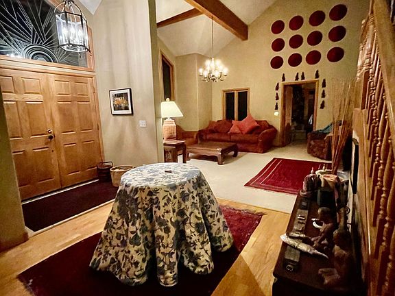 Foyer and living room