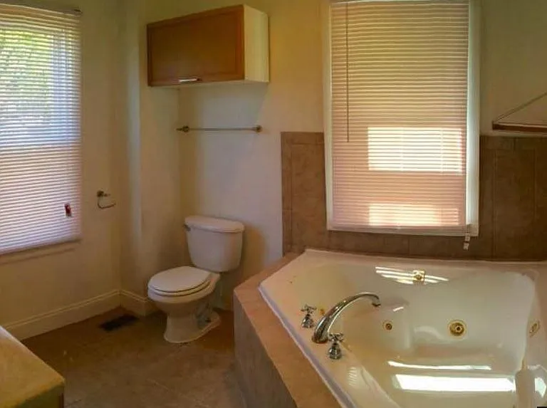 Master bathroom, with soaking tub and shower