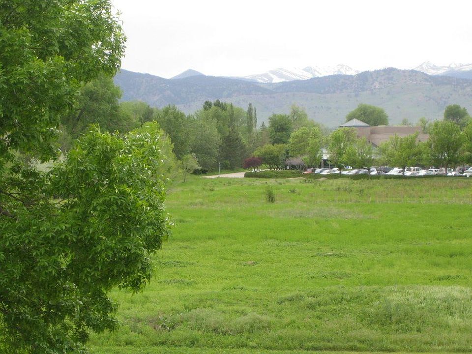 View from the Master Bedroom looking past Celestial Seasonings to the Flat Irons and the Rockies!