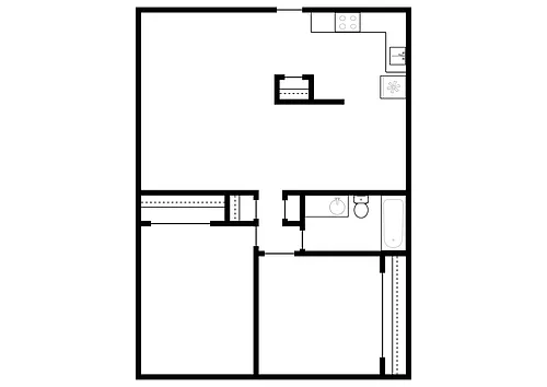 Floor plan B1S North