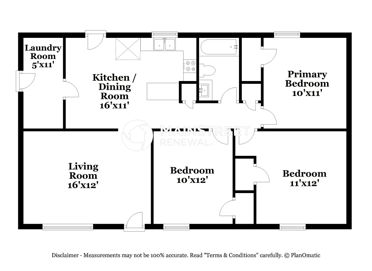 Floor Plan - 7901 Chester Rd