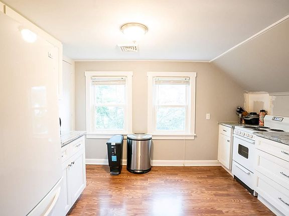 Brand new cabinets and countertops. The backsplash (subway tile) will be finished before tenant moves in.