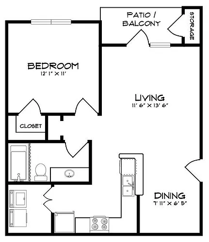Floor plan A1