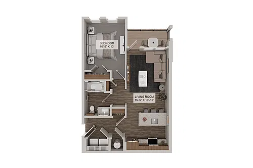 Floor plan The Spring Plus (A1Plus)